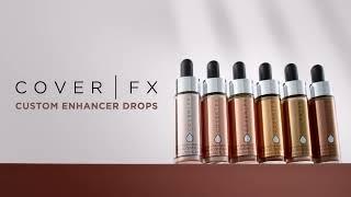 Introducing Custom Enhancer Drops   Liquid Highlighters & Bronzers from Cover FX