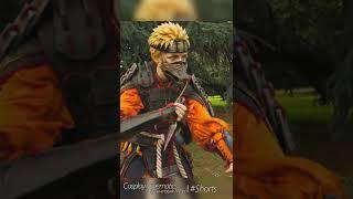 Naruto Samurai Cosplay in Real Life (filmed at Dokomi Düsseldorf) - #shorts