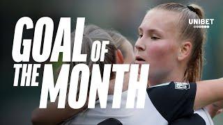 The five best goals of October! | Unibet Goal of the Month