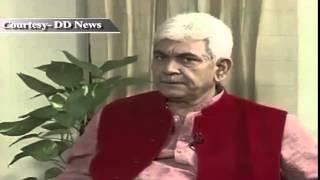 In conversation with MoS  for Railways Shri Manoj Sinha