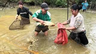 My mother went fishing to earn money to support her two small children