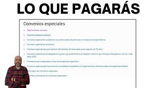 COTIZAR para la Jubilación SIN TRABAJAR ¿Cuánto PAGARÉ? Convenio ESPECIAL Seguridad Social