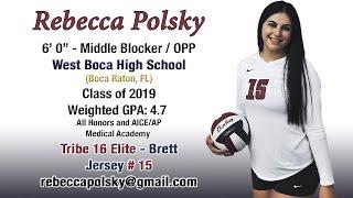 Rebecca Polsky – 2017 Club Volleyball Highlights