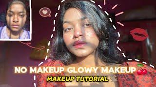 SOFT GLAM GLOWY MAKEUP ON BROWN SKIN | SMOOTH BASE MAKEUP