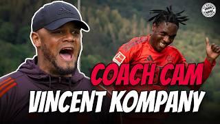 So aktiv ist Vincent Kompany an der Seitenlinie | Coaching während des ersten Spiels!