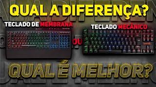 ⌨️Teclado de Membrana, Semi-Mecânico e Mecânico, Qual a Diferença? (O Que Você Precisa Para Jogar!)