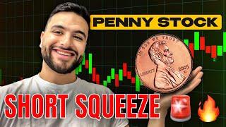 BEST SHORT SQUEEZE PENNY STOCK FOR NEXT WEEK!