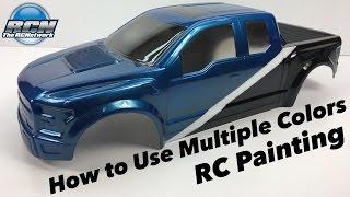 How to Paint your RC Body with Multiple Colors - Pactra Paint Series EP4