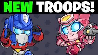 NEW Transformers TROOPS In Squad Busters...