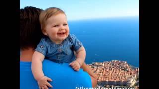 Baby visits 30 countries before 1st birthday!