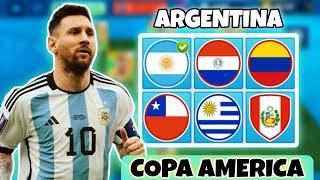 Conquering Copa America with Argentina in DLS24  - Scemer Plays