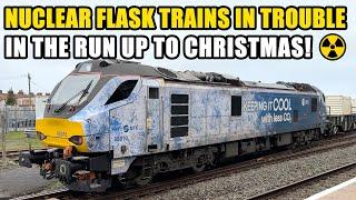 ️ TROUBLESOME FLASKS in the run up to XMAS! Featuring 88010 68006 68002 68018 & 68034! @Rail125