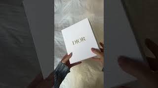 unboxing the dior beauty gold welcome gift 