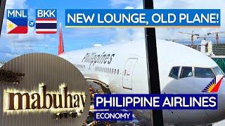 TRIP REPORT | Philippine Airlines (ECONOMY) Manila to Bangkok + Exploring the NEW Mabuhay Lounge