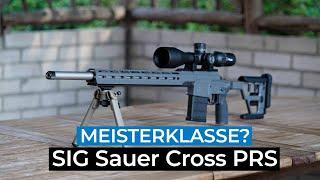 SIG Sauer CROSS PRS –im Kaliber .308 & 6.5 Creedmoor & Tango 6 Zielfernrohr für Longe-Range Schießen