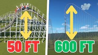 Tall vs Short Coaster | Planet Coaster Challenge