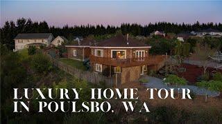 $700,000 Luxury Home Tour in Poulsbo, WA | Pacific Northwest | Jumaane Cabrera | Real Estate