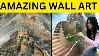 Create Your Own Great Wall of China with DIY Wall Art | Mural Art