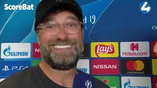 Jurgen Klopp sings:''Let's talk about six, baby''