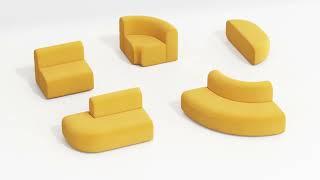 Artiko modular seating system