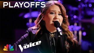 Ruby Leigh Shows Her Sensitive Side on Linda Ronstadt's "Long Long Time" | The Voice Playoffs | NBC