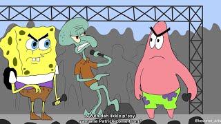 Part Few!!! Squidward vs Patrick “Lyrical clash” (Animation)