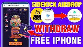 Sidekick Claim And Withdraw In Bank | Sidekicks fan Airdrop Claim | Sidefans By Sidekick Withdraw