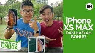 Buka kotak iPhone XS Max & hadiah bonus! | smashpop