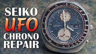 Skills Tested, Patience Tried: The Grueling Repair of a 1971 Seiko UFO Chronograph