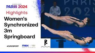 TEAM GB's FIRST PARIS MEDAL!  | Women's Synchronized 3m Springboard | Round 5 | #Paris2024