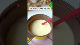 Milk Egg Cake Recipe #bakingart #allaboutbaking #cakedesign #cake #artisticbaking