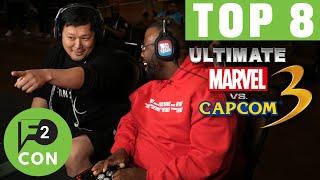 UMVC3 Top 8 (Frankie G Tong RemyMartin Clemkillz) Ultimate Marvel vs Capcom 3 Tourney F2Con 2024