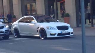 Mercedes-Benz s63 amg LORINSER accelerate MONSTER in Hamburg