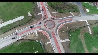 This is what happens when Americans try to drive on roundabouts