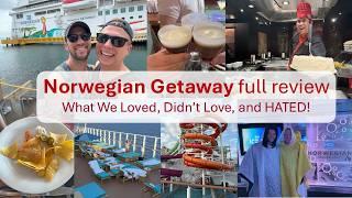 Norwegian Getaway Full Review (2025): What we loved, didn't love, and hated