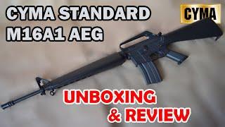 CYMA Standard M16A1 Vietnam Era Unboxing & Review