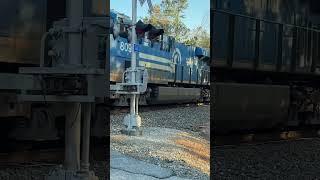 Huge train 27a/25a combo #railfan #trains #norfolksouthern #locomotive #csx #trains