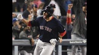 J.D. Martinez - All 2018 Postseason hits ALDS,ALCS, World Series