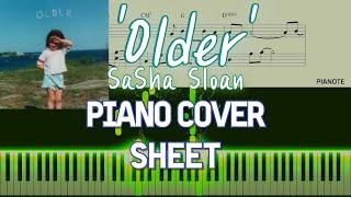 사샤슬론(SaSha Sloan) 'Older' [Piano Cover +Sheets] [피아노 + 악보]