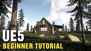 Unreal Engine 5 Beginner Tutorial | Forest Environment