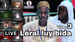 3e partie ci live  Léeral bida  ak serigne khadim ndiaye