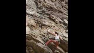 Meat and Three 5.13a, Denny Cove,TN, lead climbing outdoor