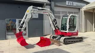 Takeuchi  TB 153FR - POWERTILT - 3X BUCKETS - 2019 YEAR (VERKAUFT)