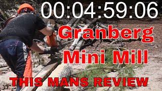 Granberg Mini Mill - Me and My Alaskan Chainsaw Mill - Sawmill video