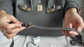 The BEST HERMES BIRKIN DUPE....U CANT TELL THE DIFFERENCE!!