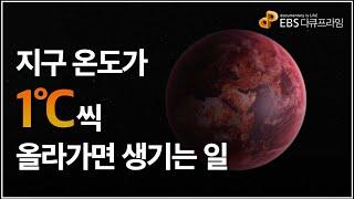 지구의 평균 기온이 1도씩 오르면 세상은 어떻게 될까?ㅣ기후변화의 경고, 멸종위기종 인류ㅣ다큐프라임│#골라듄다큐