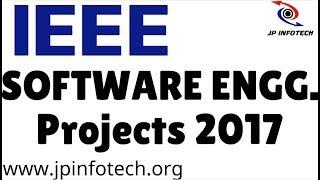 Software Engineering ieee projects 2017 | IEEE 2018 Software Engineering project Titles