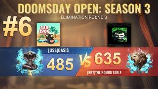 DOOMSDAY OPEN S3 OSS vs KRT - PART 6 STATE OF SURVIVAL