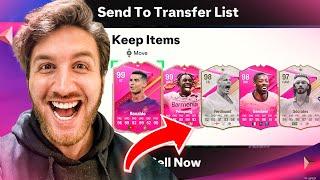 I Packed 80 x Futties Team 3 Players + Icons in an FC 24 Pack Opening!