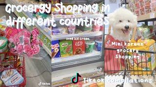 Grocery shopping in different countries TikTok Compilation - fluffy puffy tok ️ -